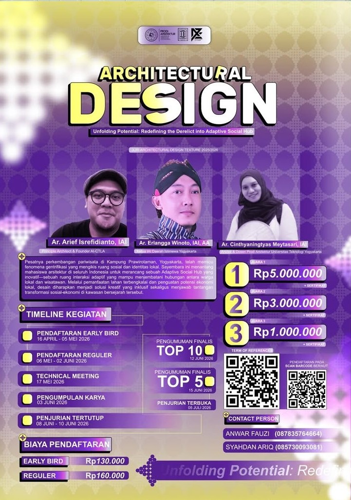 TEXTURE 2026 PROUDLY PRESENT ARCHITECTURAL DESIGN COMPETITION