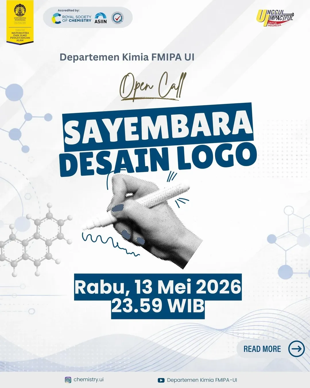 SAYEMBARA LOGO KIMIA FMIPA UI 2026